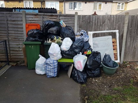 Various types of business waste in Ilford