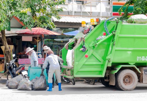 Ilford residents decluttering their home