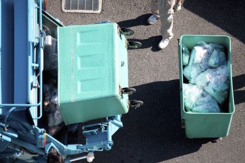 Recycling process for businesses in Ilford