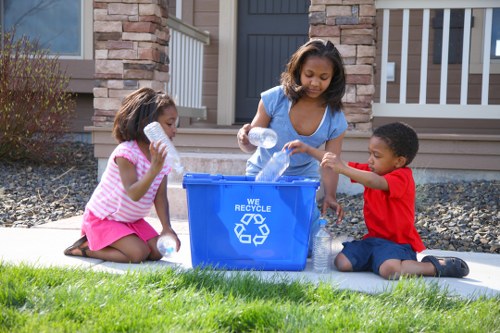 Professional waste management team in Ilford